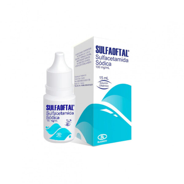 Sulfaoftal (Sulfacetamida Sodica) Gotas Frasco X 15ml - Blaskov