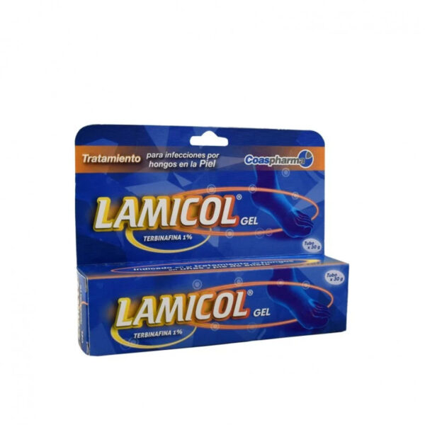 Lamicol 1% (Terbinafina) Gel Tubo X 30g - Coaspharma