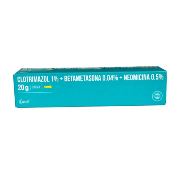 Clotrimazol + Betametasona + Neomicina Crema Tubo X 20g - Laproff