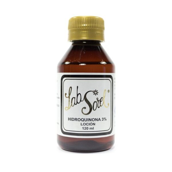Sorel 3% (Hidroquinona) Loción 120ml - Laboratorio Sorel