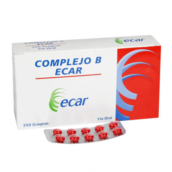 Complejo B Caja X 250 Grageas - Ecar