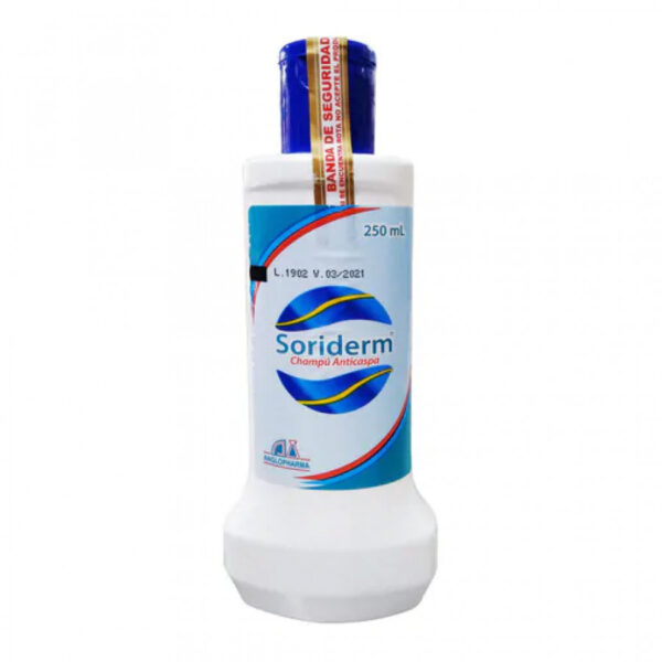 Soriderm Shampoo Frasco X 250ml - Anglopharma