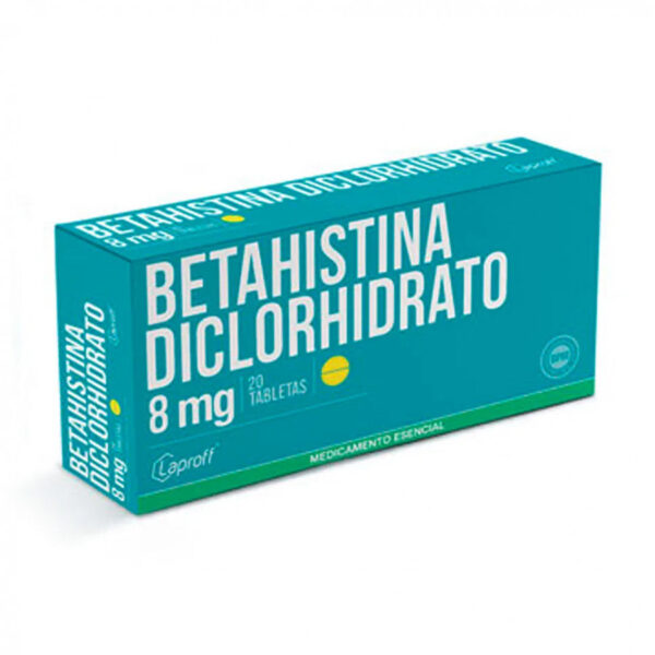 Betahistina 8mg Caja X 20 Tabletas - Laproff