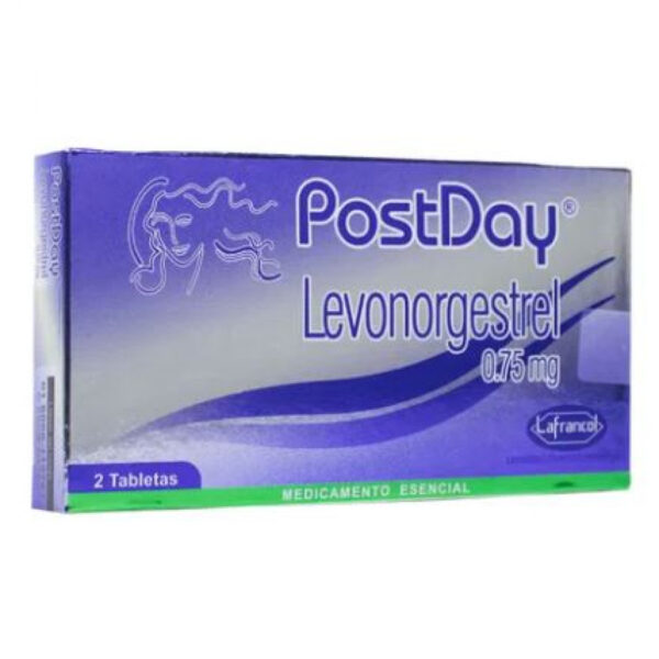 Postday 0.75mg Caja X 2 Tabletas - La Francol