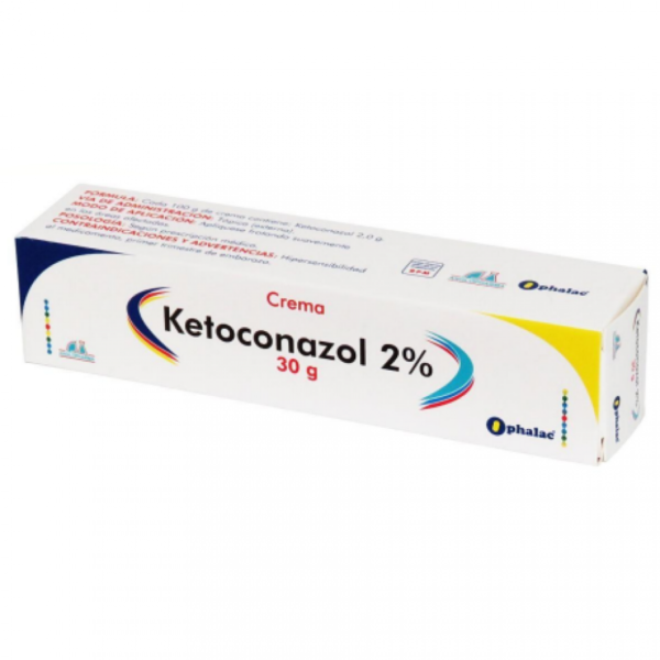 Ketoconazol 2% Crema Tubo X 30g - Ophalac