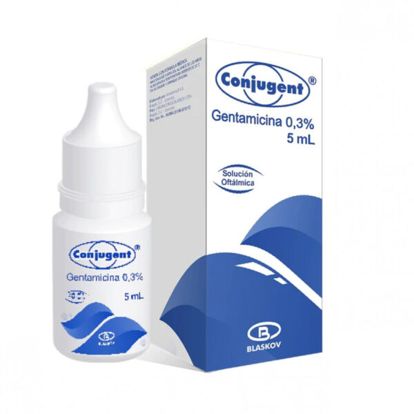 Conjugent 0.3% (Gentamicina) Frasco X 5ml - Blaskov
