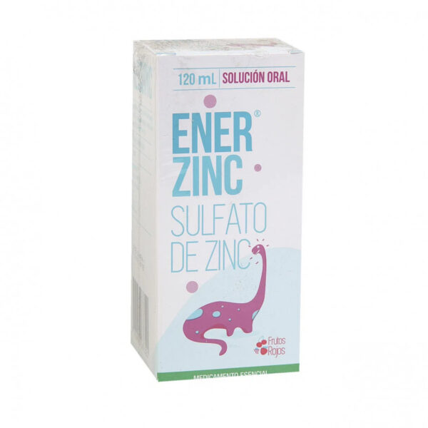 Enerzinc (Sulfato de Zinc) Jarabe Frasco X 120ml - Laproff