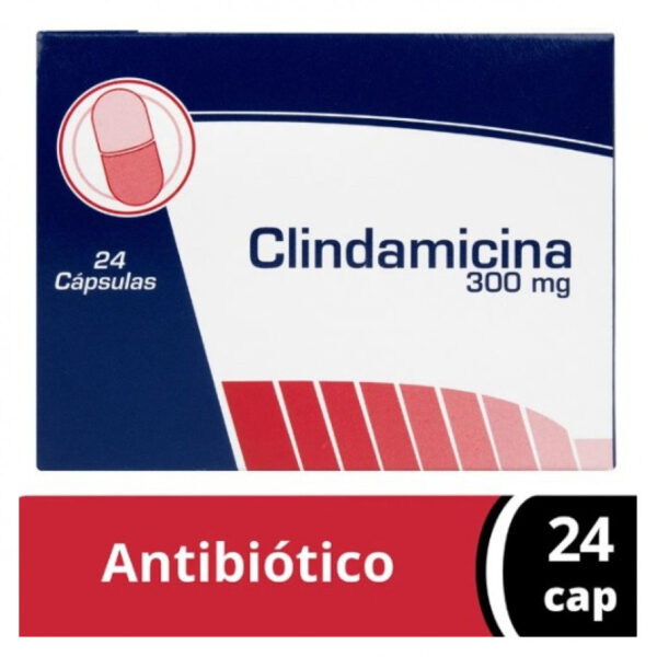 Clindamicina 300mg Caja X 24 Cápsulas - Coaspharma