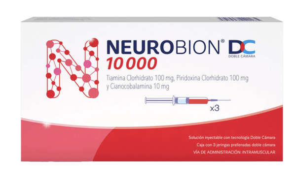 Neurobión Multivitamínico DC 10000 Caja X 3 Ampollas - P&G