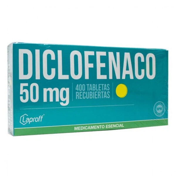 Diclofenaco 50mg Caja X 400 Tabletas - Laproff