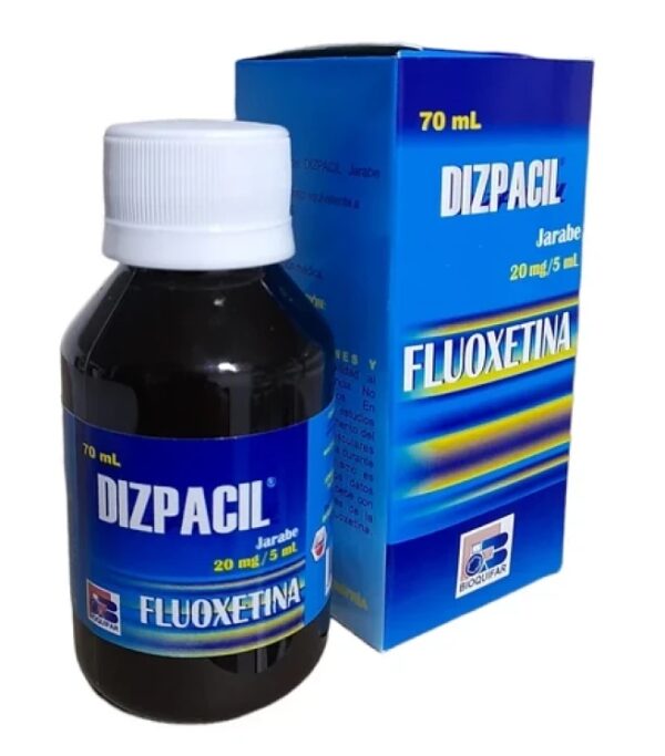 Dizpacil 20mg/5ml (Fluoxetina) Jarabe frasco X 70ml - Bioquifar