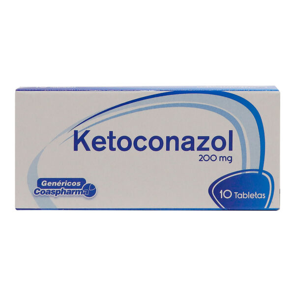 Ketoconazol 200mg Caja X 10 Tabletas - Coaspharma