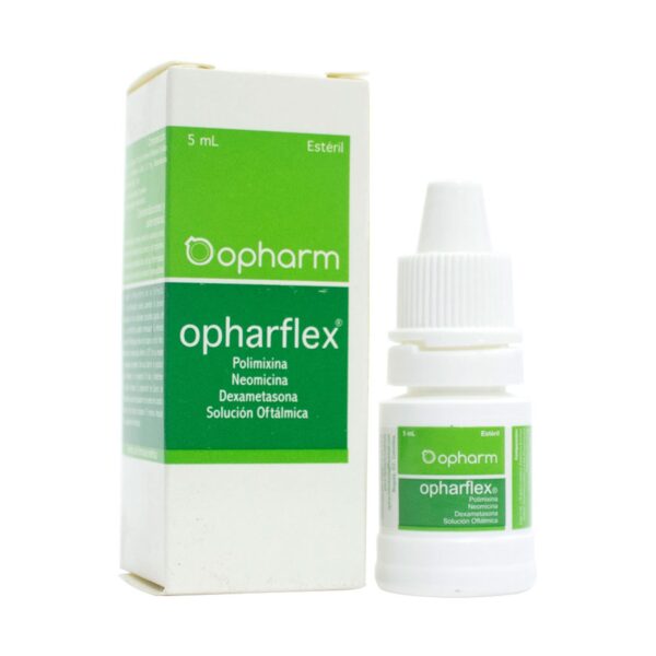 Opharflex (Polimixina + Neomicina + Dexametasona) Gotas Frasco X 5ml –